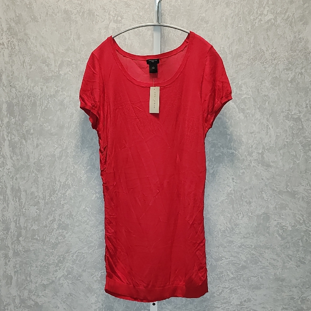 NWT Ann Taylor Silk-blend Tunic Sweater - Size L